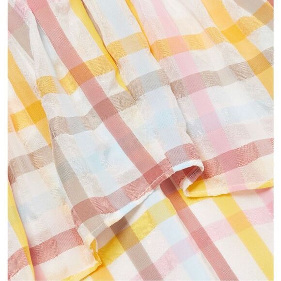 Cinq a Sept Astor White Multi Tiered Multi Dress NWT Size 14 - Picture 5 of 11